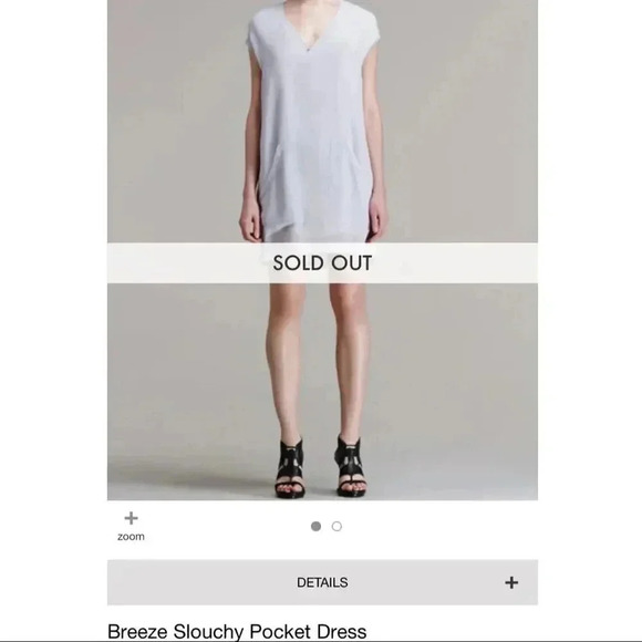 Helmut Lang Breeze Slouchy Pocket Dress - Picture 9 of 9